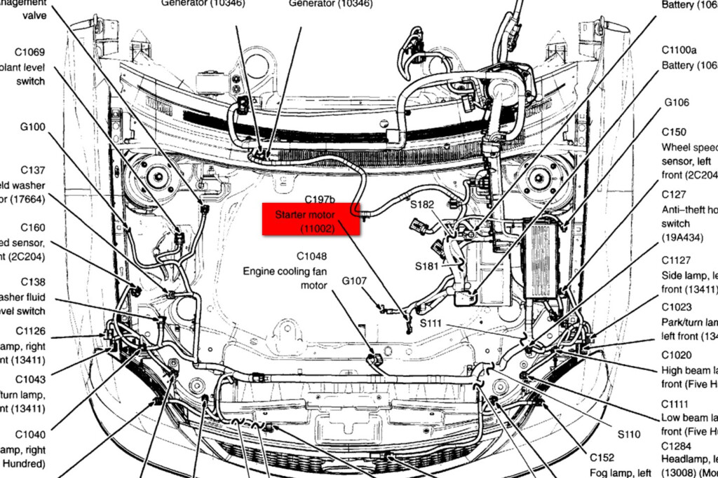 05 Ford 500 Firing Order Wiring And Printable