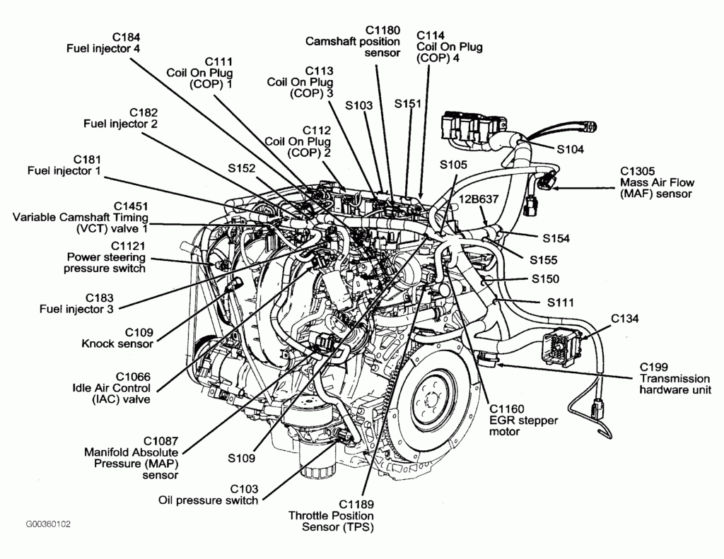 05 Ford Escape 3 0 Firing Order Wiring And Printable