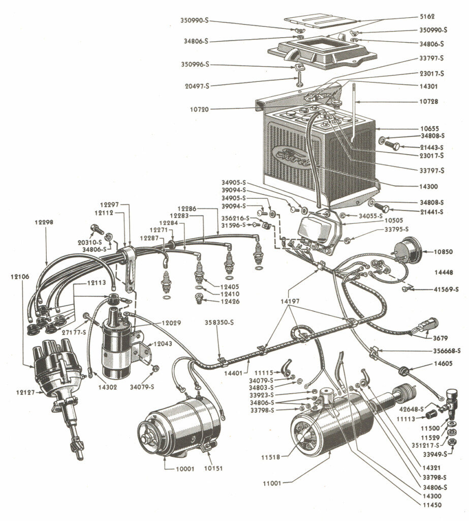 1950 Ford 8n Tractor Firing Order Wiring And Printable