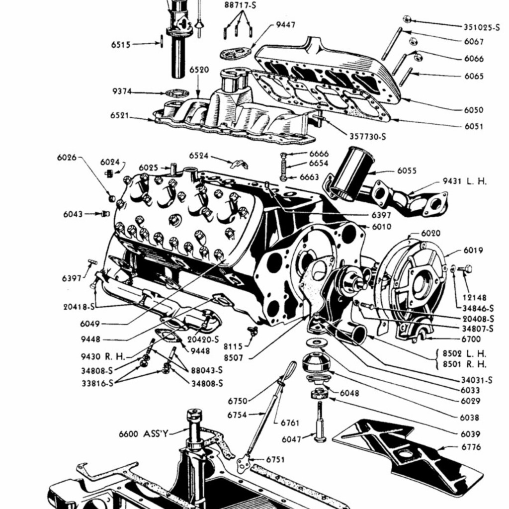 1953 Ford Flathead V8 Firing Order Ford Firing Order Printable Calendar