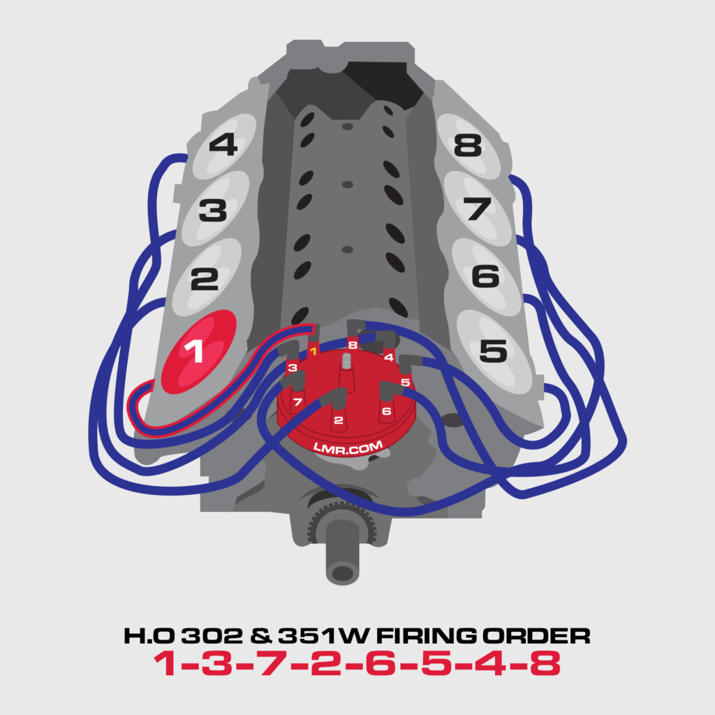 1975 Ford 302 Engine Firing Order Wiring And Printable