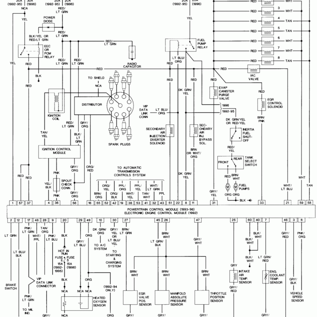 1988 Ford 460 Firing Order Wiring And Printable