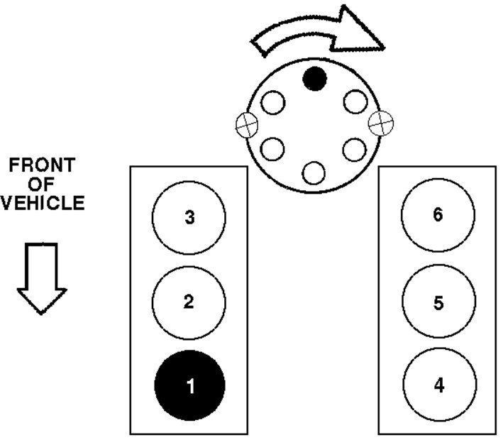 1994 Ford Ranger Replaced Plugs And Wires Rotor Button And Distributor 