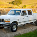 1997 Ford F 250 HD Crew Cab XLT Power Stroke 4 4 For Sale On BaT