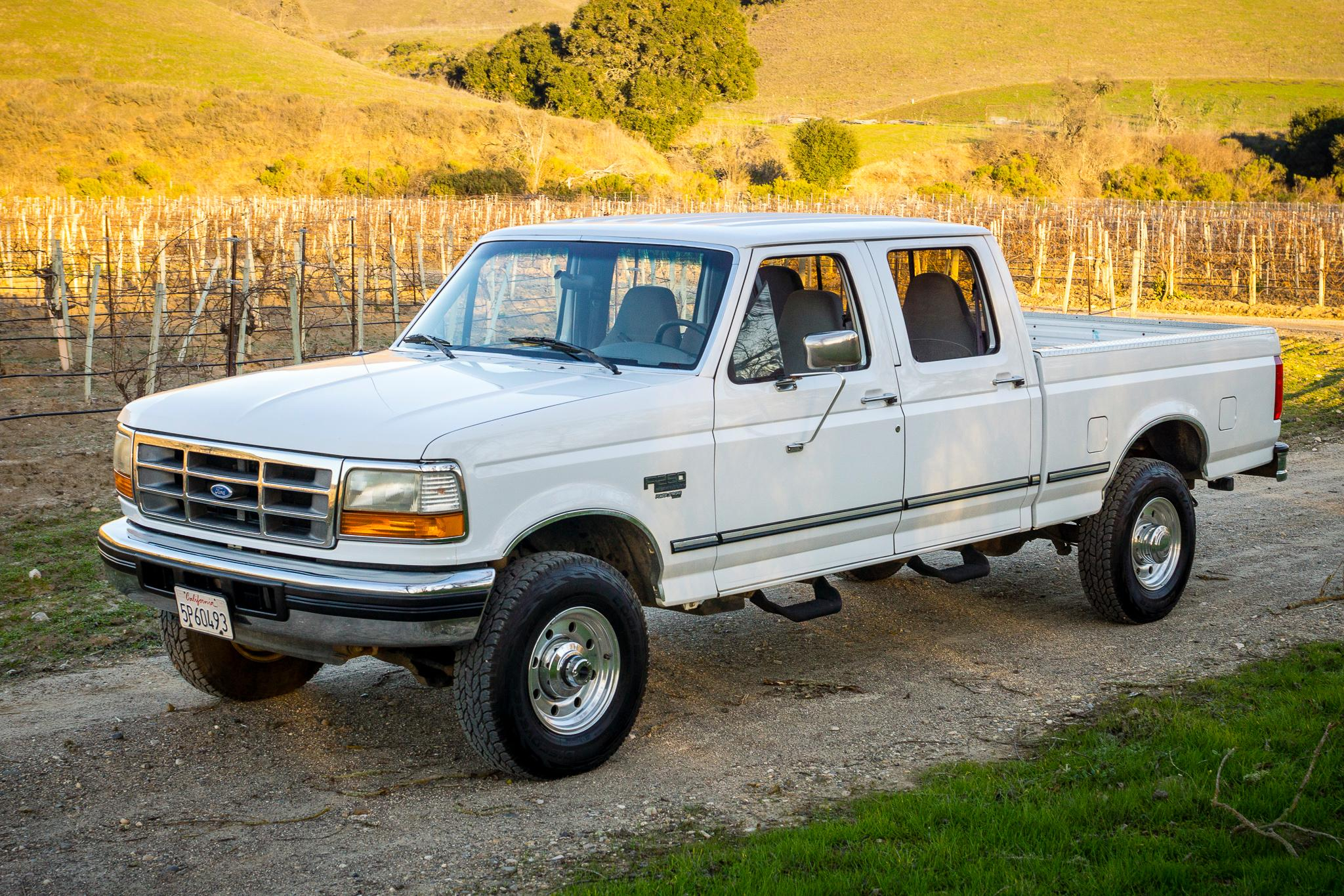 1997 Ford F 250 HD Crew Cab XLT Power Stroke 4 4 For Sale On BaT 