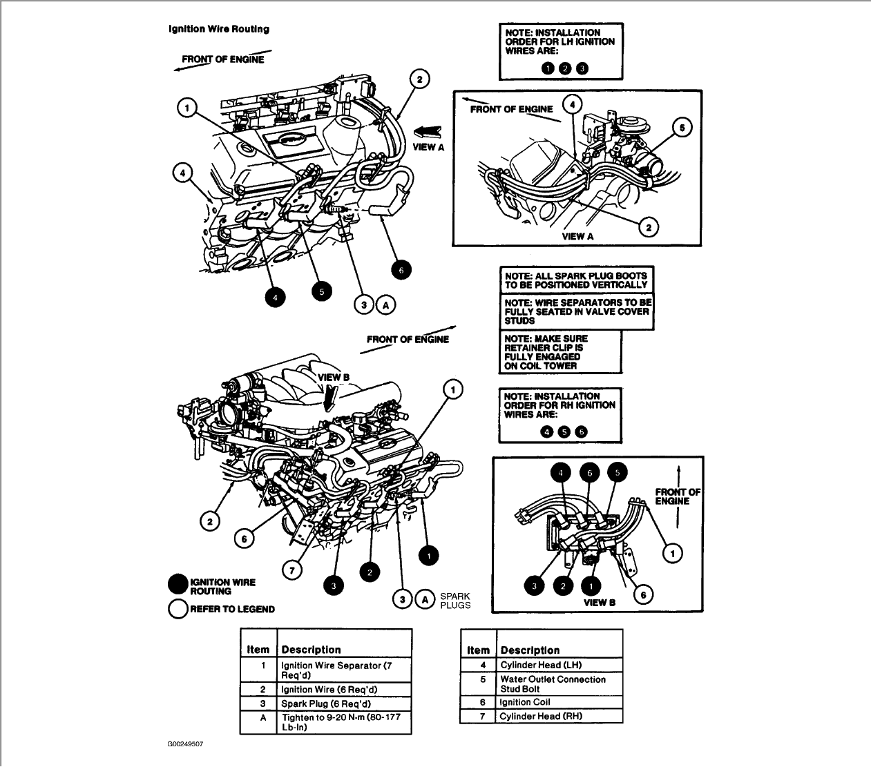 1999 Ford Mustang 3 8 Firing Order Ford Firing Order