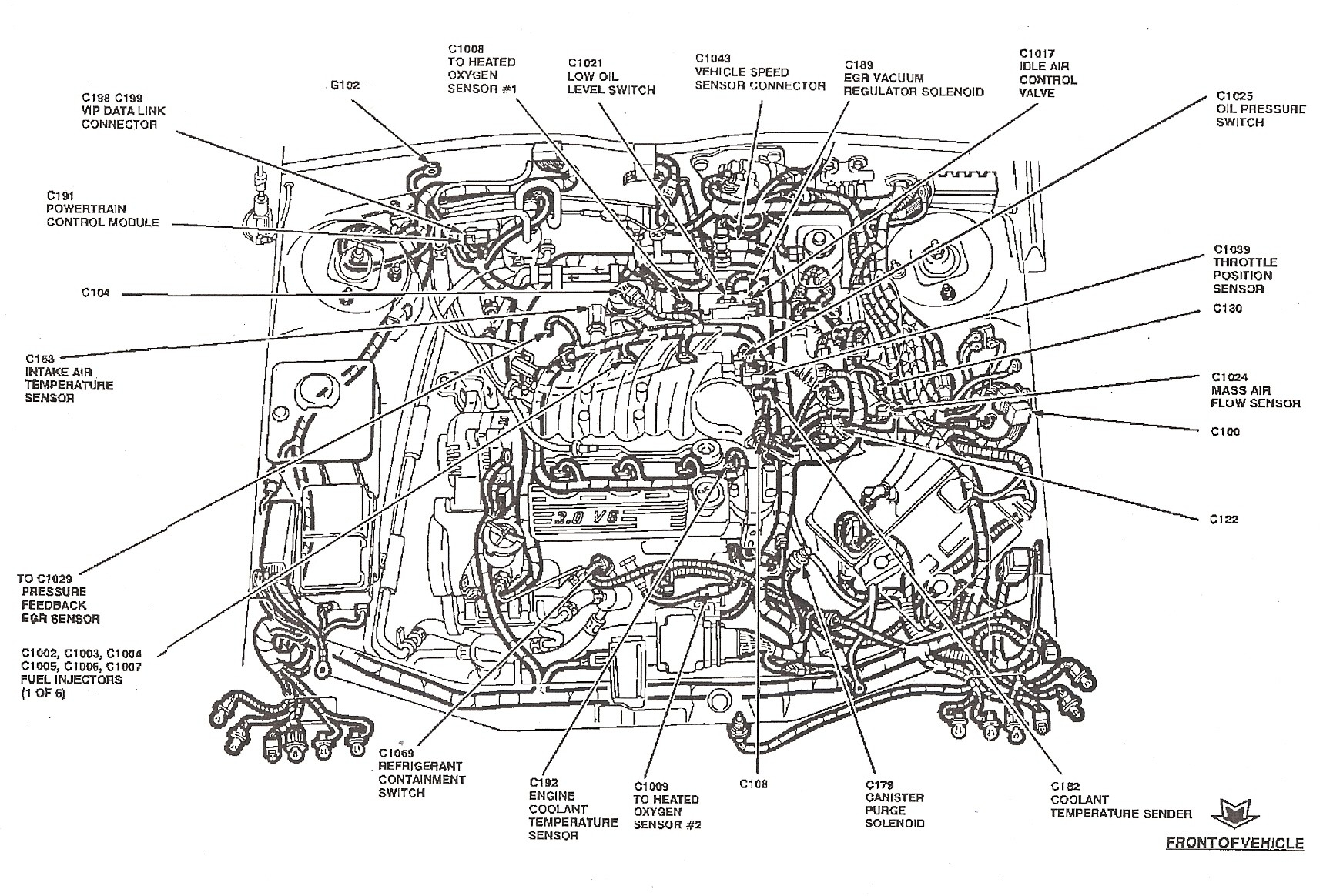 2002 Ford Engine Diagram