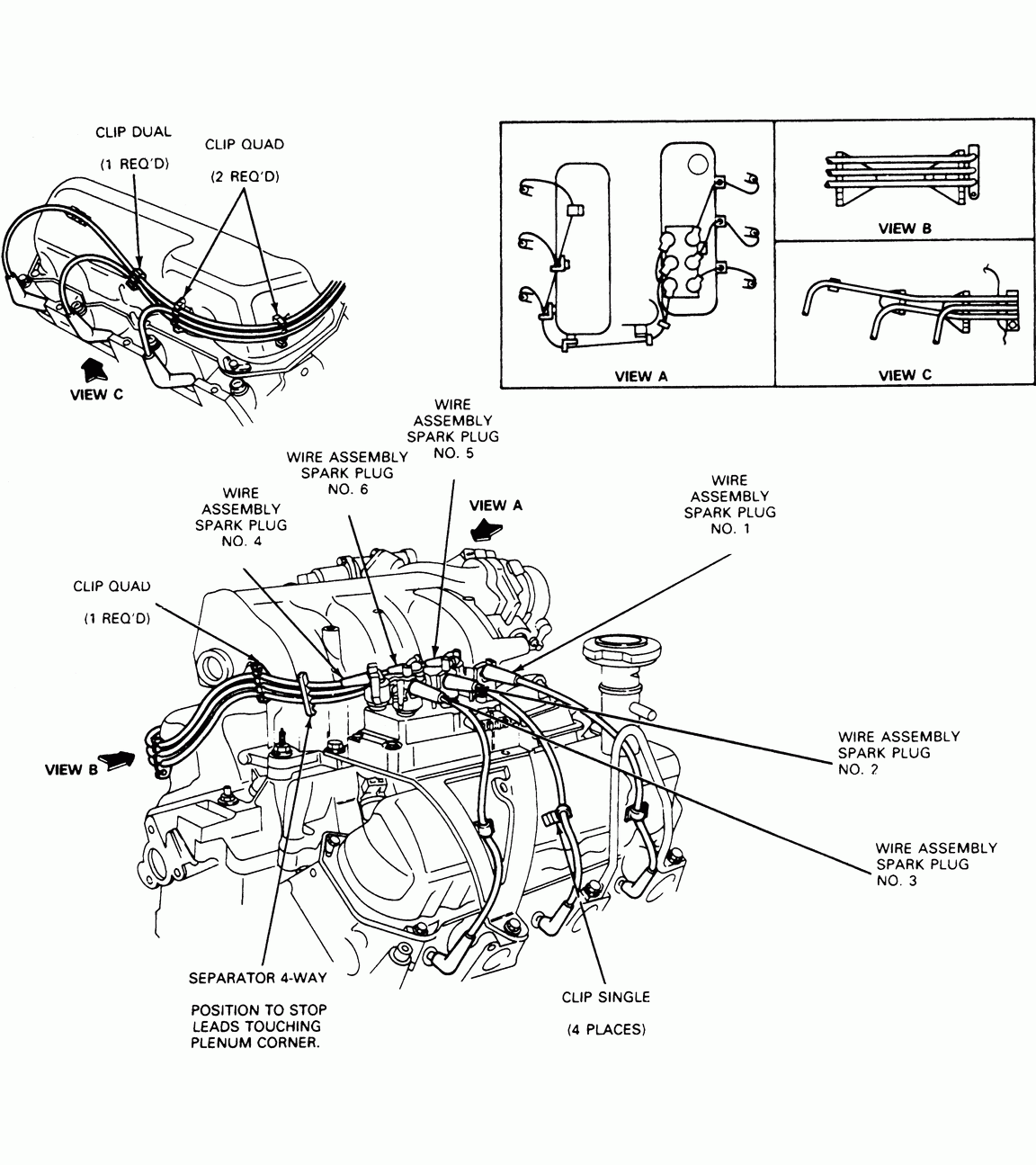 2002 Ford Ranger 3 0 Coil Pack Firing Order Ford Firing Order