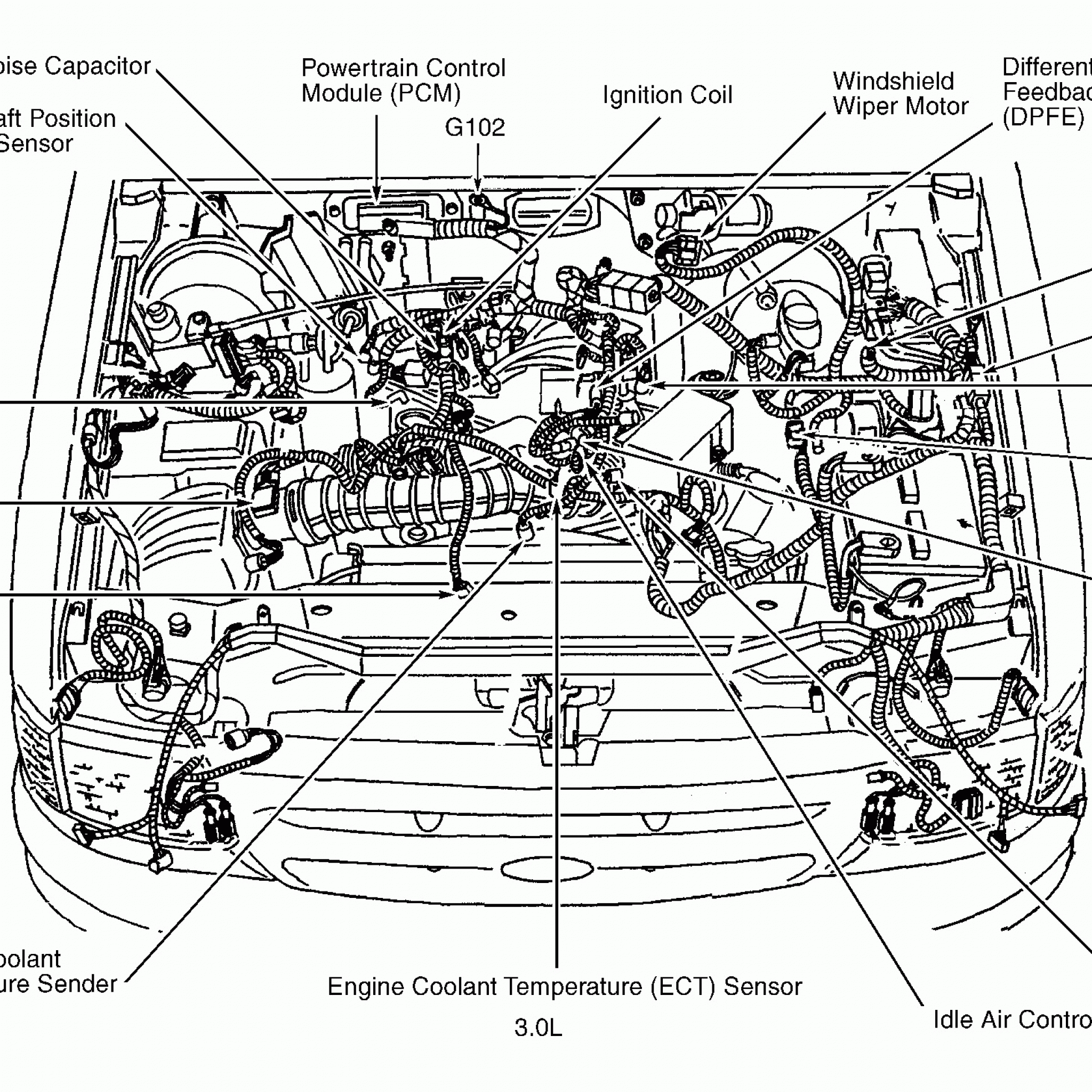 2002 Ford Taurus 3 0 Dohc Firing Order Wiring And Printable