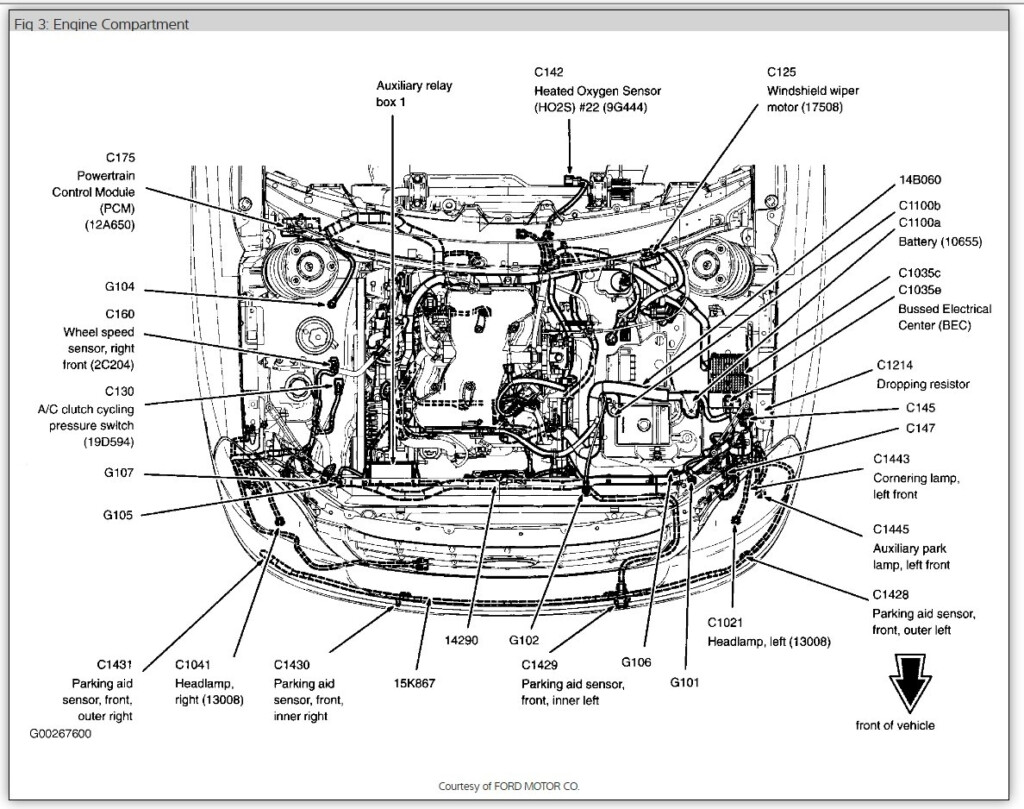 2004 Ford Freestar 3 9 L Firing Order Wiring And Printable