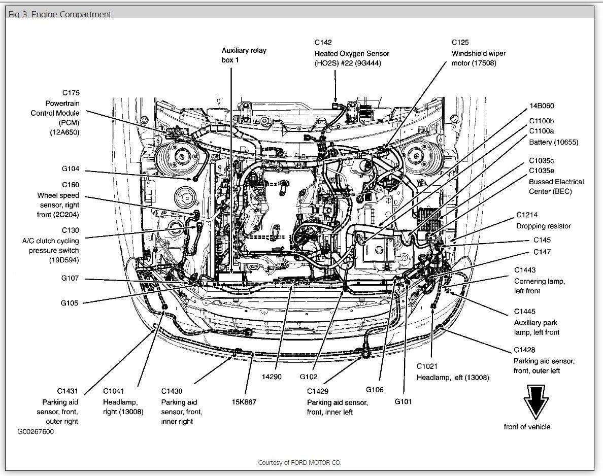 2004 Ford Freestar 3 9 L Firing Order Wiring And Printable