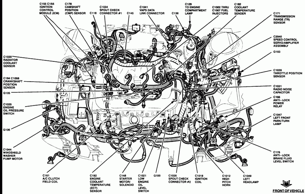 2004 Ford Taurus 3 0 Dohc Firing Order Ford Firing Order