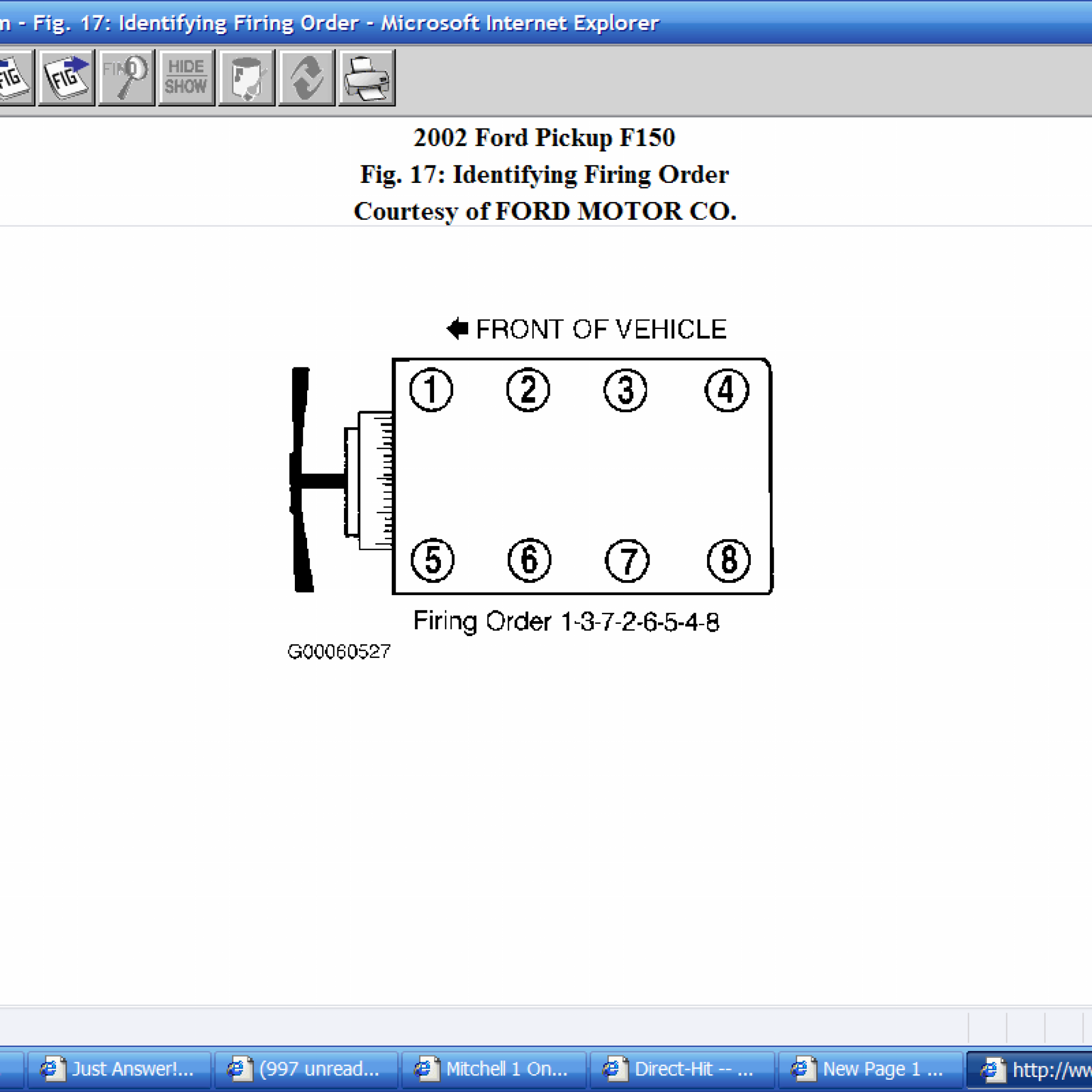 2005 Ford 4 6 Firing Order Wiring And Printable