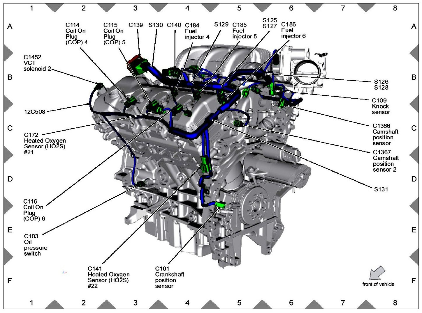 2007 Ford Edge 3 5 L Firing Order Wiring And Printable