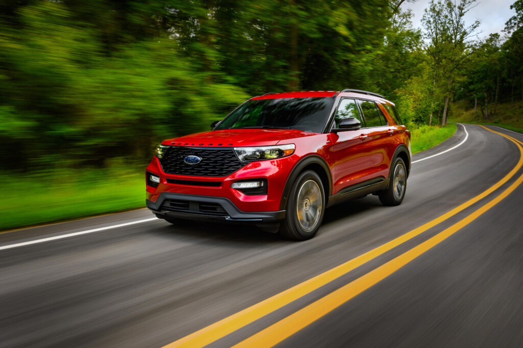 2022 Ford Explorer ST Goes RWD New ST Line Trim CarBuzz