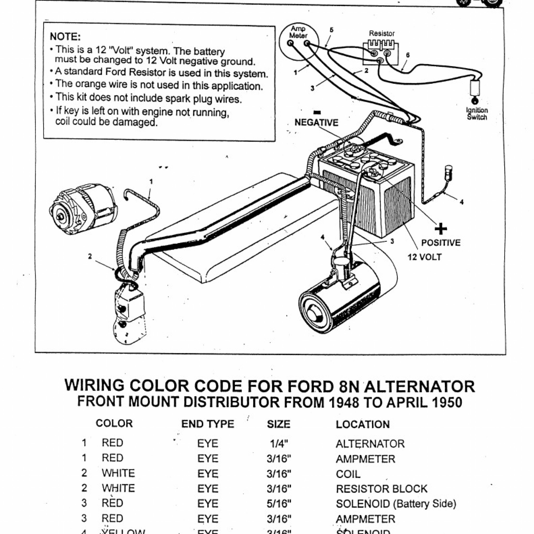 8n Ford Tractor Firing Order Wiring And Printable