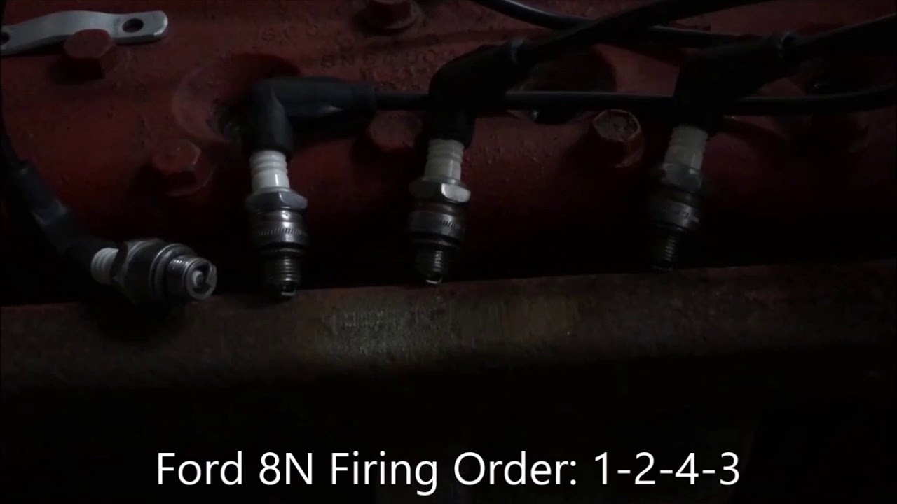 8n Ford Tractor Firing Order Wiring And Printable