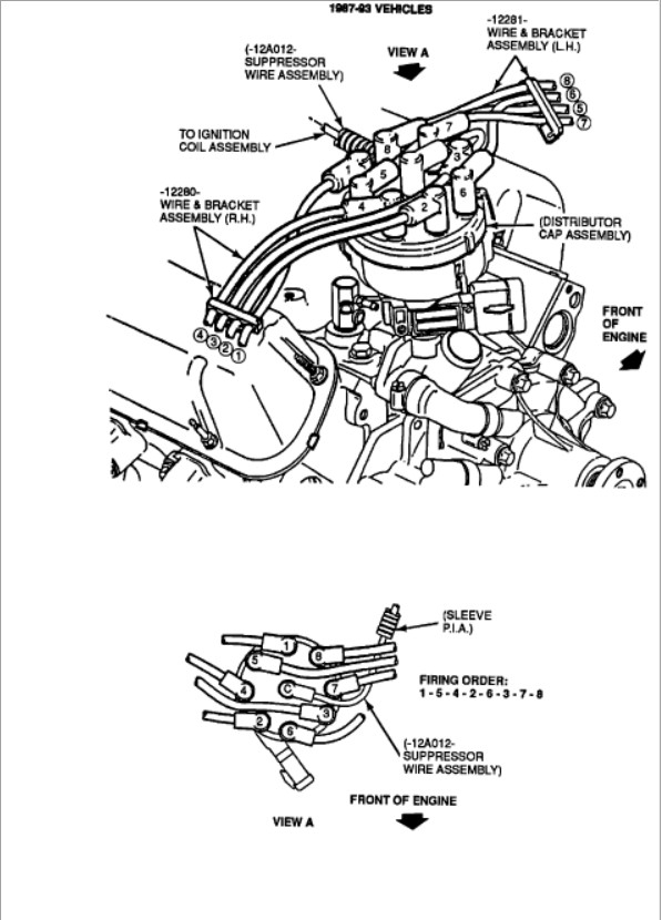 92 Ford F150 5 0 Liter What Is The Firing Order