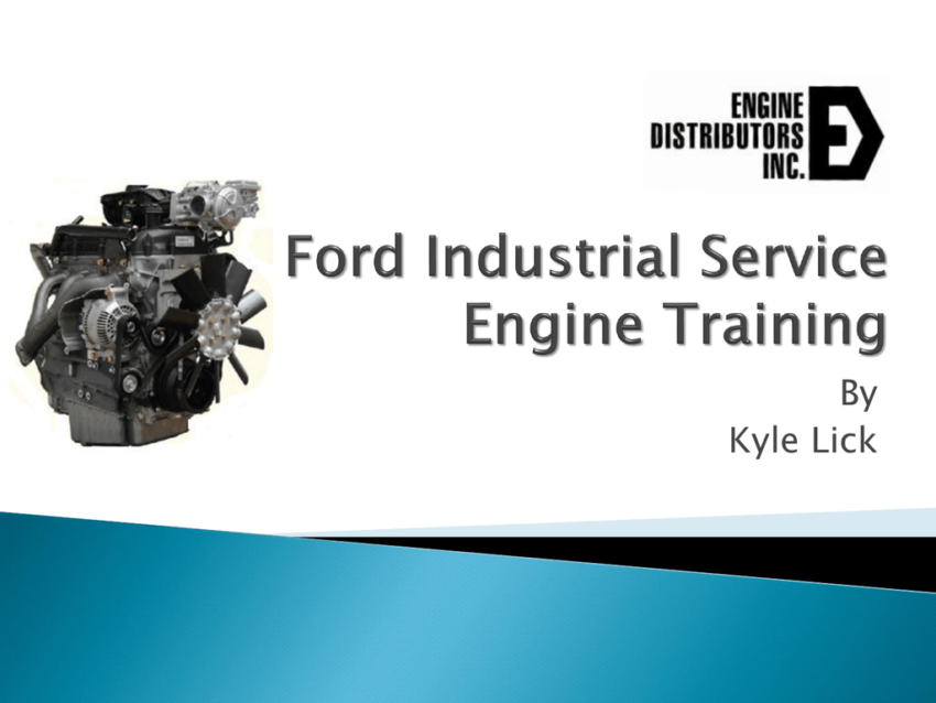 Dsg 423 Training Session Edi Ford Industrial Engine Wiring And 