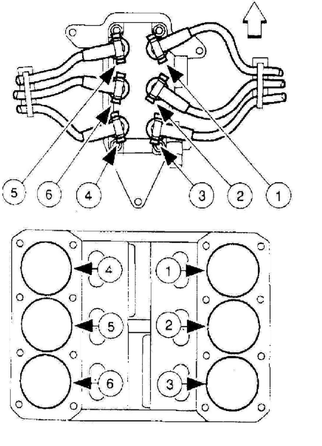 Firing Order Six Cylinder Four Wheel Drive Automatic I Put A New 