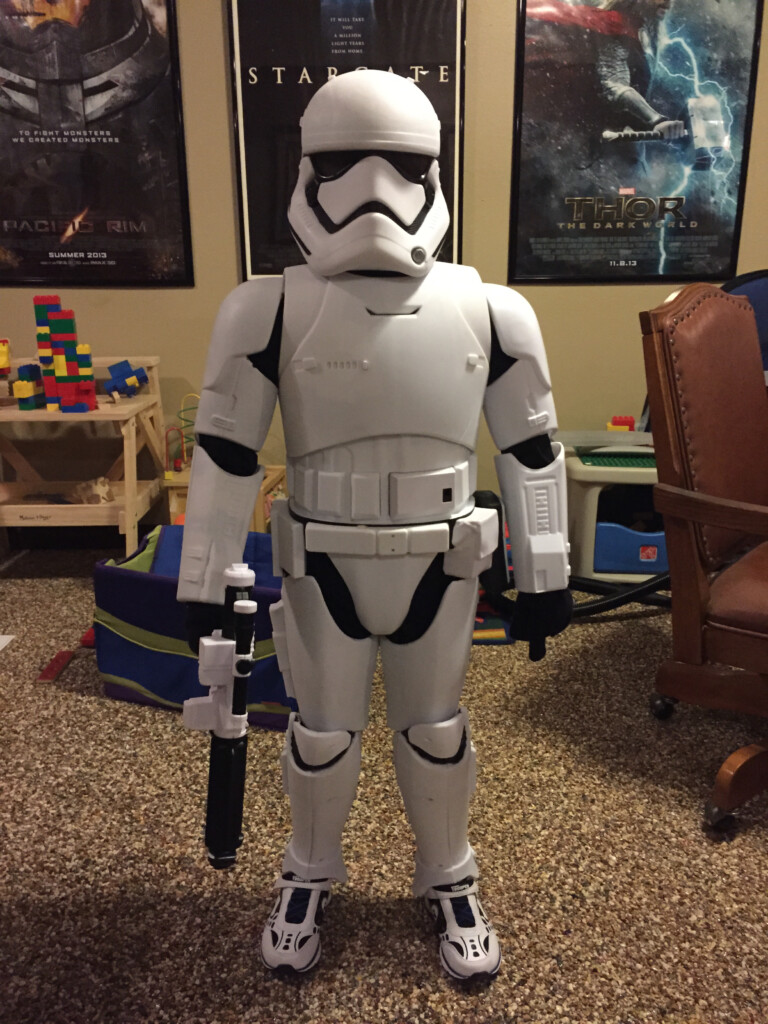 First Order Stormtrooper Costume Made From A Toy Adafruit Industries 