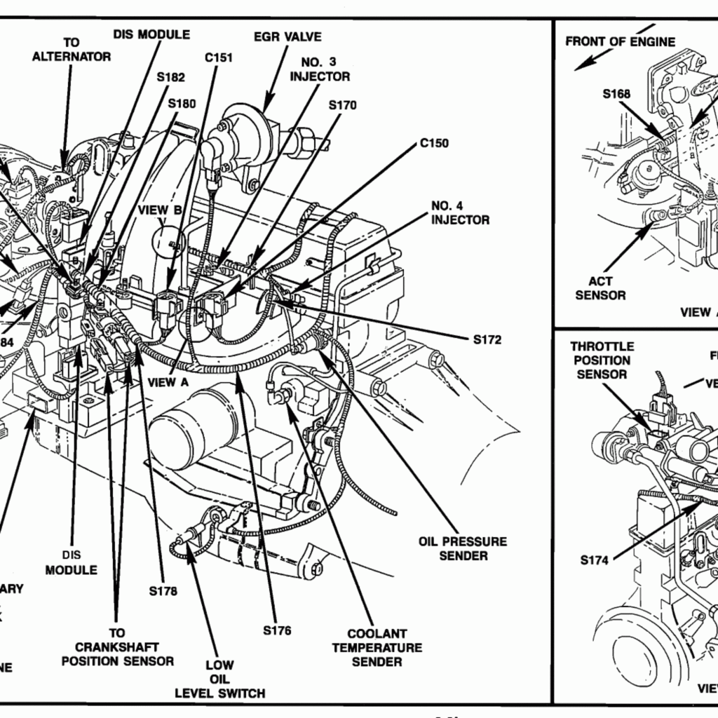 Ford 2 3 Firing Order Wiring And Printable