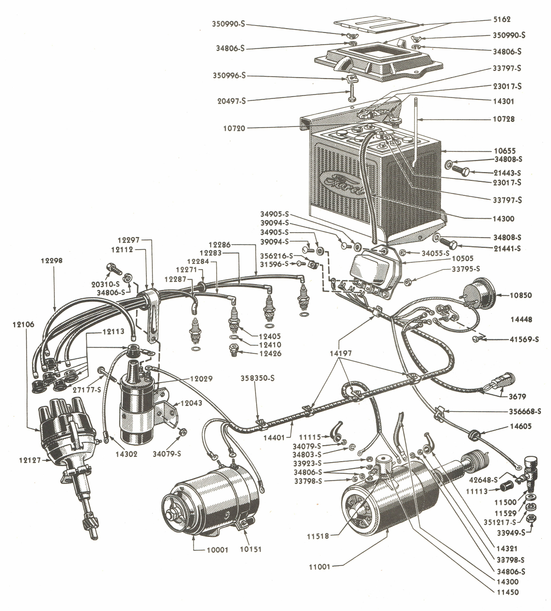 Ford 601 Tractor Firing Order Ford Firing Order