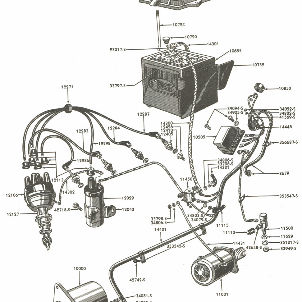 Ford 800 Tractor Firing Order Wiring And Printable