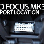 Ford Focus MK3 OBD2 Port Location on board Diagnostics YouTube