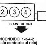 FORD Orden De Encendido Firing Order Vehiculos 1993 97 Mecanica