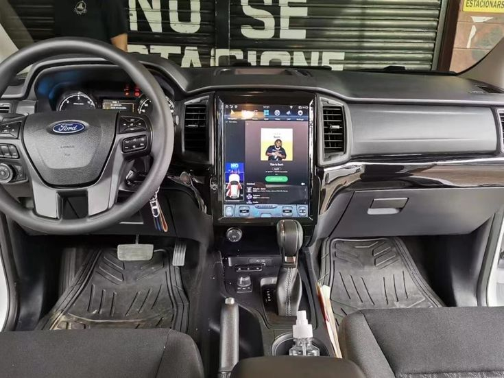 Ford Ranger Everest Tesla Style Vertical Screen Android Head Unit Car 