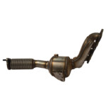 Genuine OEM Catalytic Converter With Integrated Exhaust Manifold Part