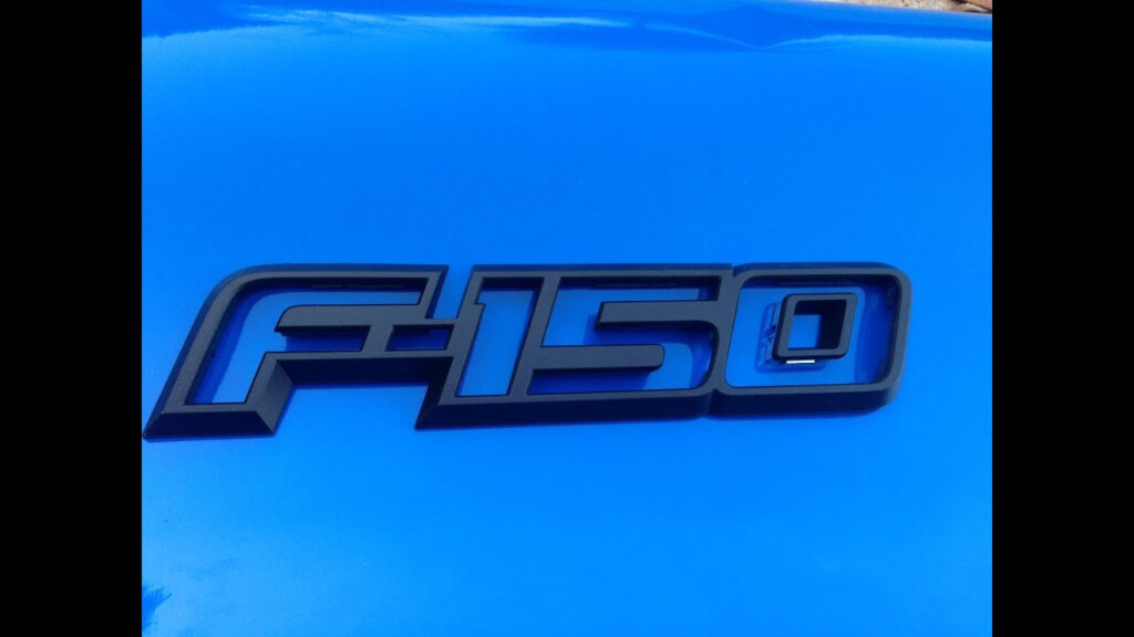 How To Color Accent Your Ford F150 Emblems YouTube