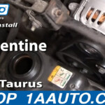 How To Install Replace Serpentine Belt Ford Taurus 3 0L V6 1AAuto