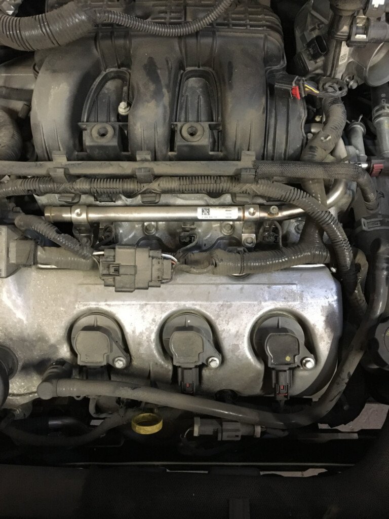 How To Remove Upper Intake Manifold Replace Spark Plugs Ford Firing 