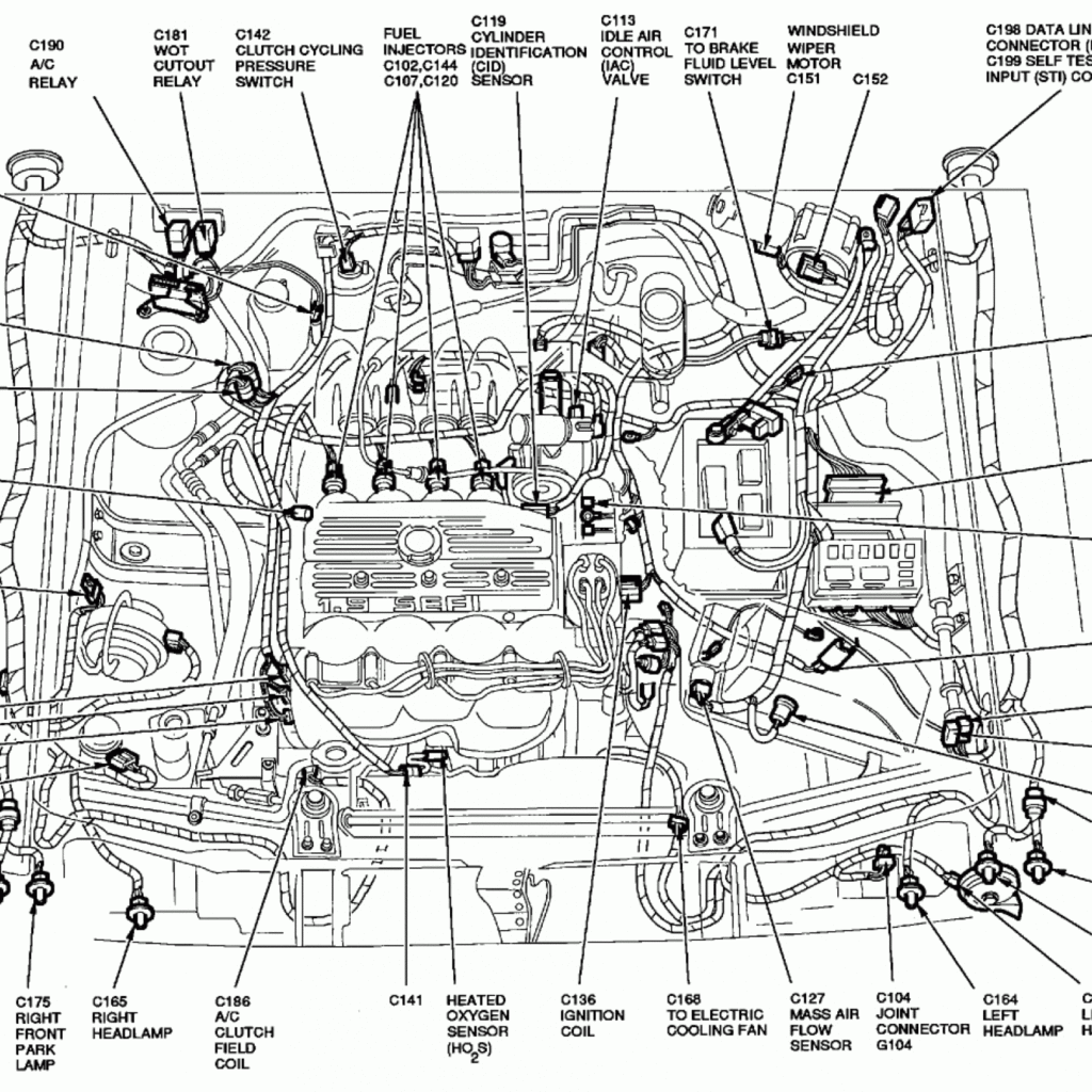 How To Replace Ignition Coil 01 07 Ford Taurus Wiring And Printable