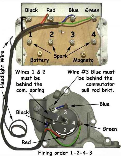 Model T Ford Forum Help Please Proper TW Commutator Wiring Placement