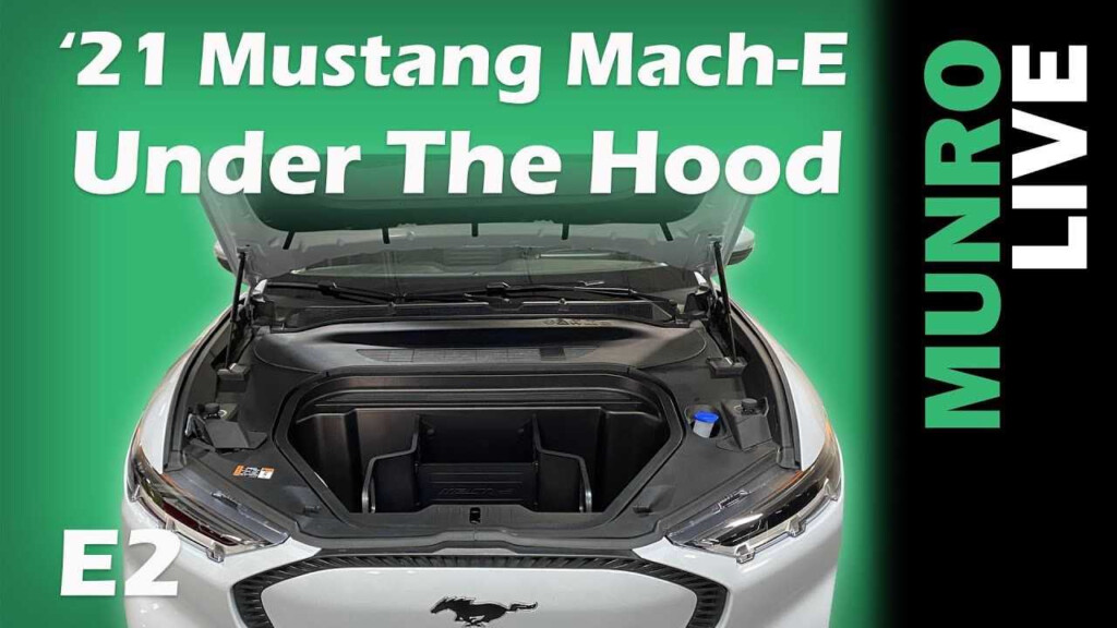 Sandy Munro Finds Phenomenal Idea Under Ford Mustang Mach E Hood