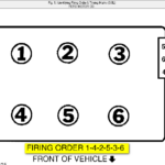 What Firing Order For A 1996 Ford Windstar 3 8 V 6