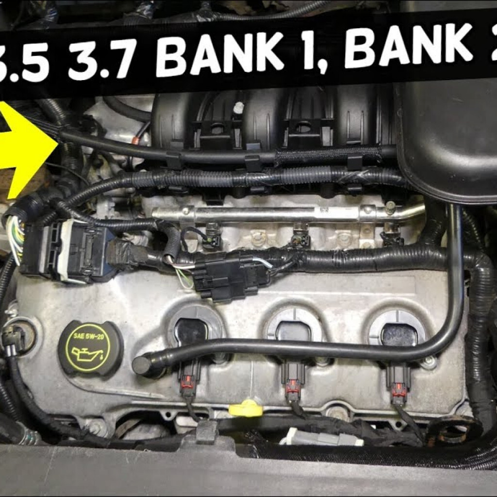 Which Side Is Bank 1 Bank 2 On Ford 3 5 3 7 Edge Flex Taurus Fusion Mkx 