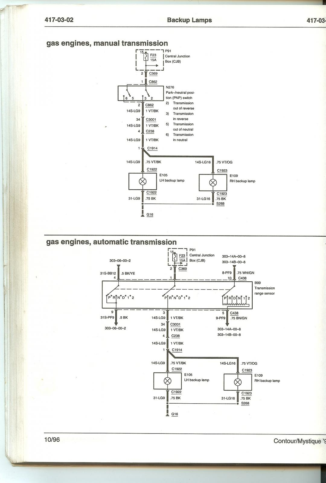 Wire Diagram 99 Ford Contour Complete Wiring Schemas