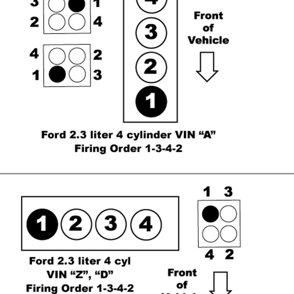 1990 Ford Ranger 2 3 Firing Order Wiring And Printable