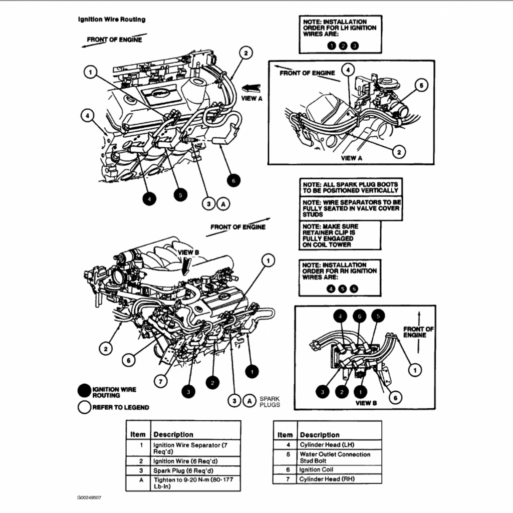 2001 Ford Windstar 3 8 Firing Order Diagram Wiring And Printable