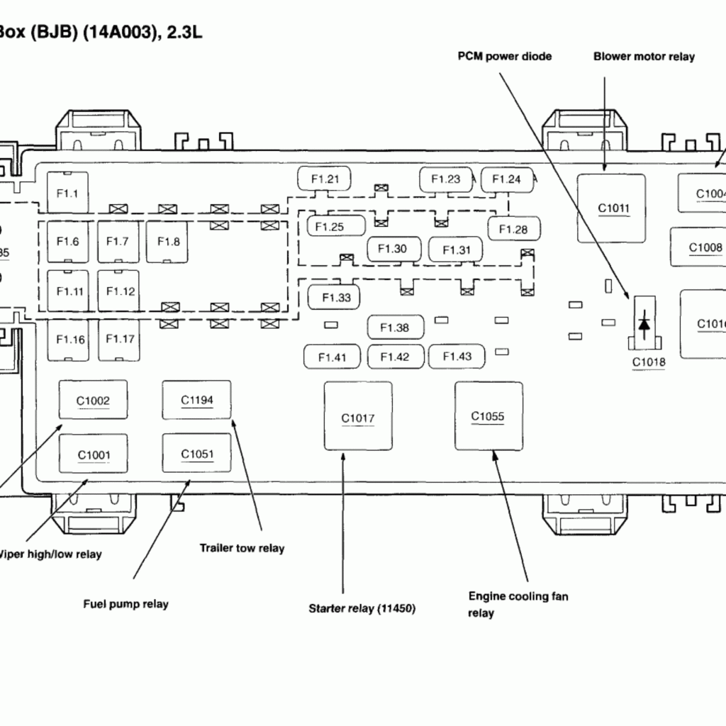 2003 Ford Ranger 2 3 Firing Order Wiring And Printable