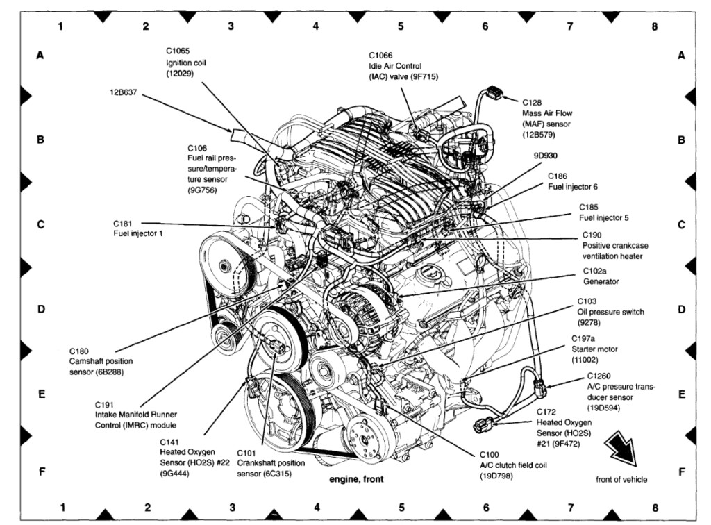 2006 Ford Freestar 4 2 Firing Order Wiring And Printable