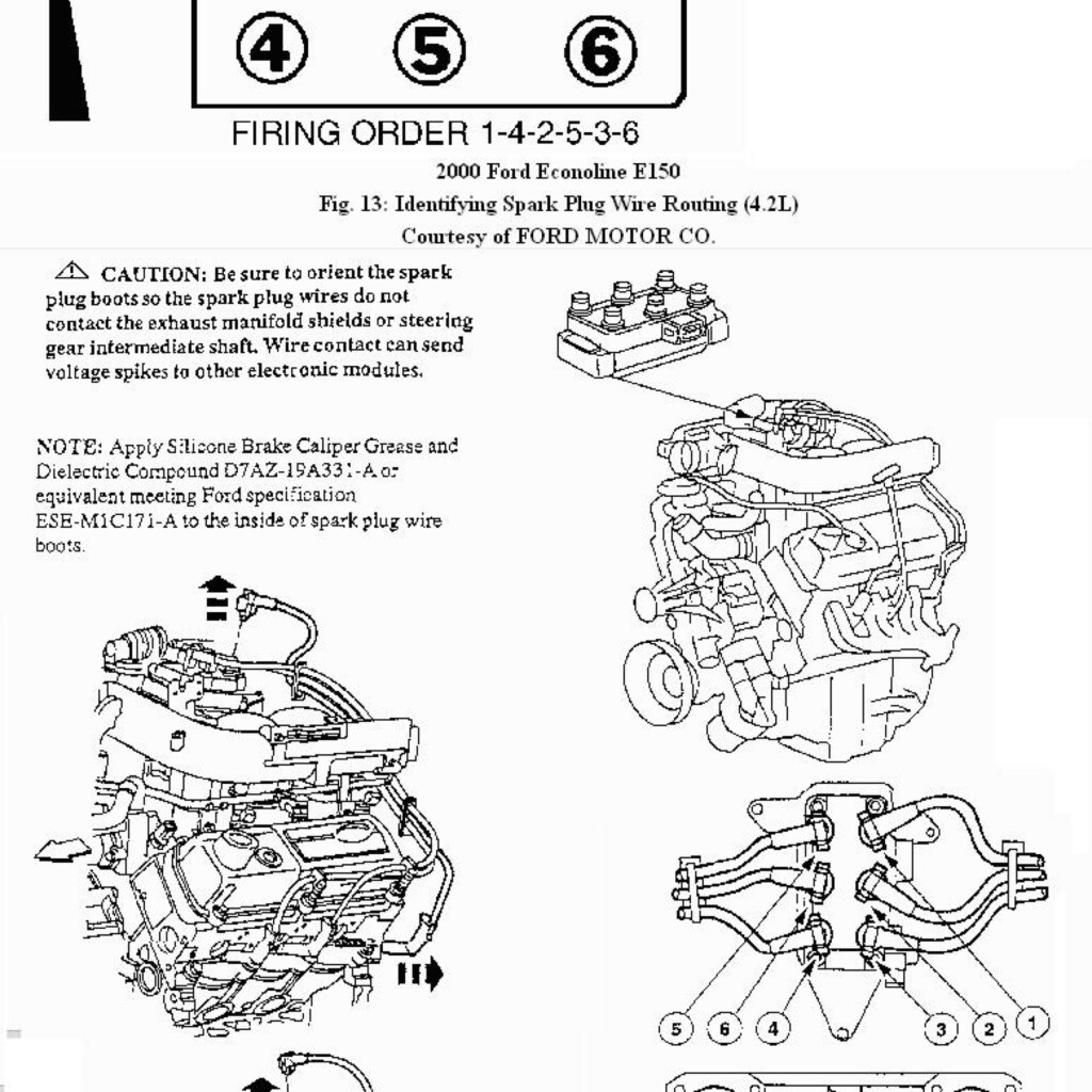 2007 Ford F150 4 2 L Firing Order Wiring And Printable