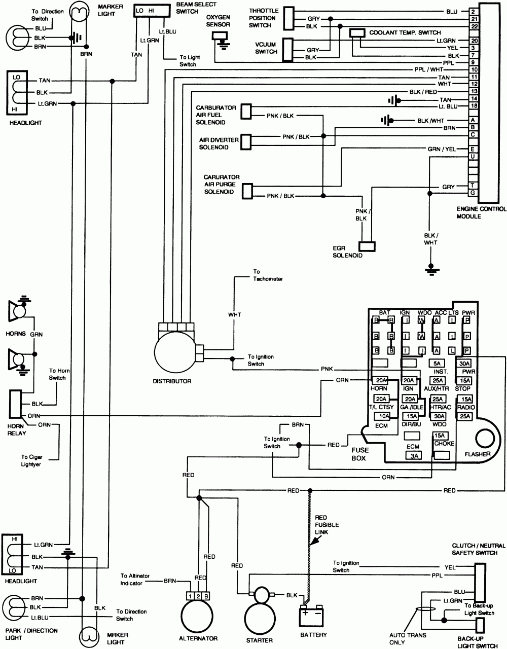 97 Ford Mustang Under The Hood 3 8 Wiring Diagram Next To The Firewall