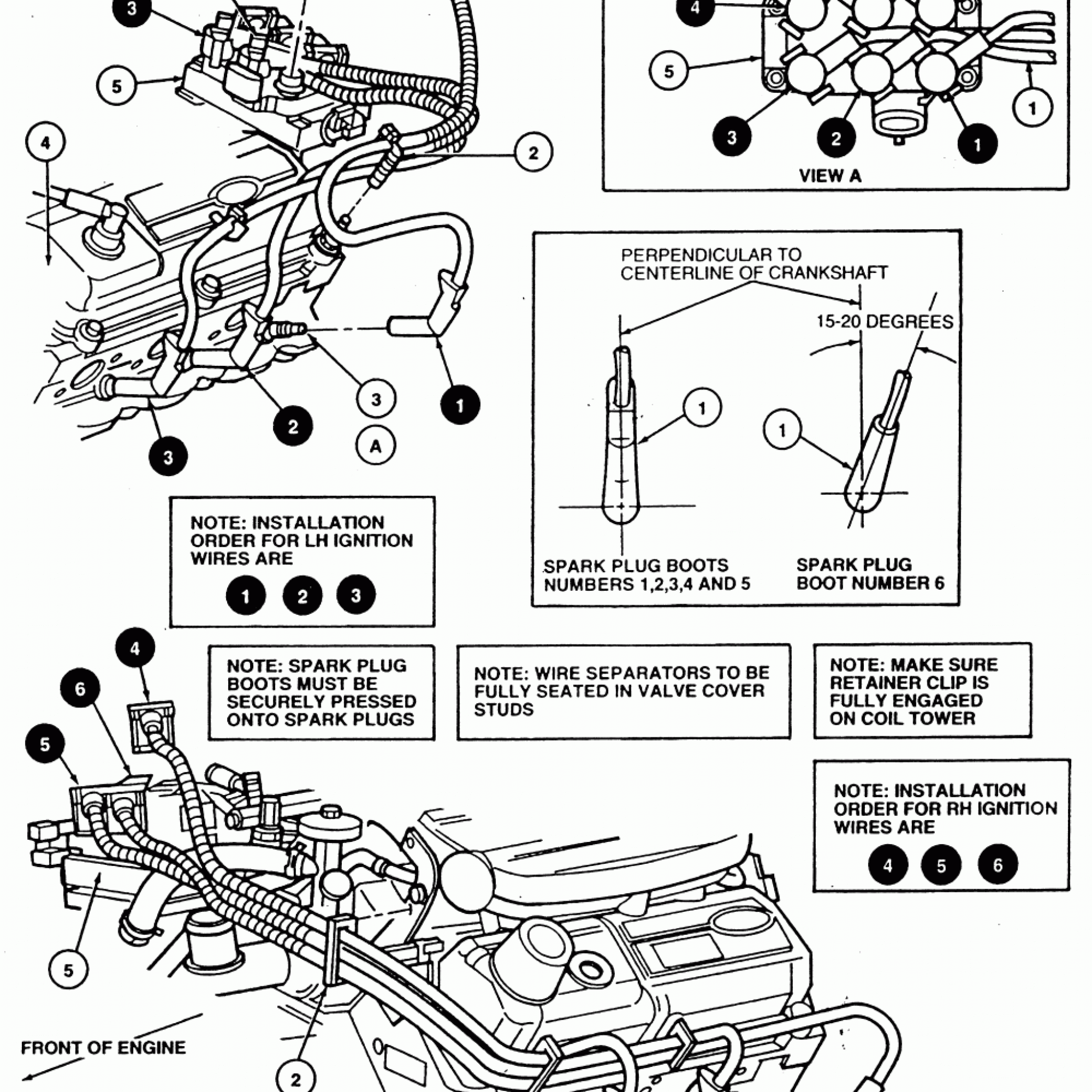 Firing Order For A 2022 Freestar 4 2 L 2022 Firing order