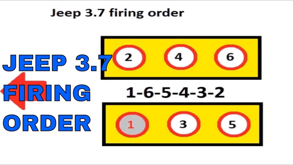 Ford 3 7 L Firing Order Wiring And Printable