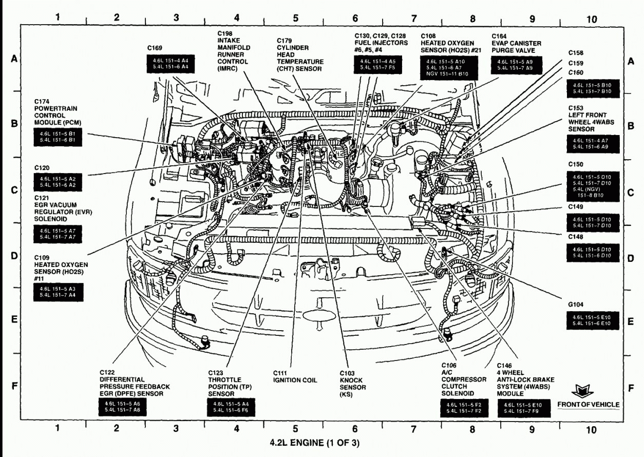 Ford 4 2l V6 Engine Diagram